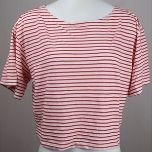 3 for $20 🔖 Project Social T Red and White Striped Tee